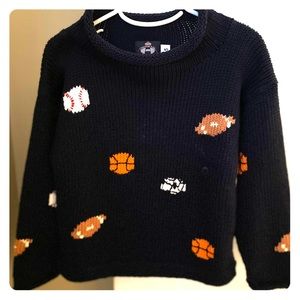 NWT ADORABLE Chatham T Company knit sports sweater
